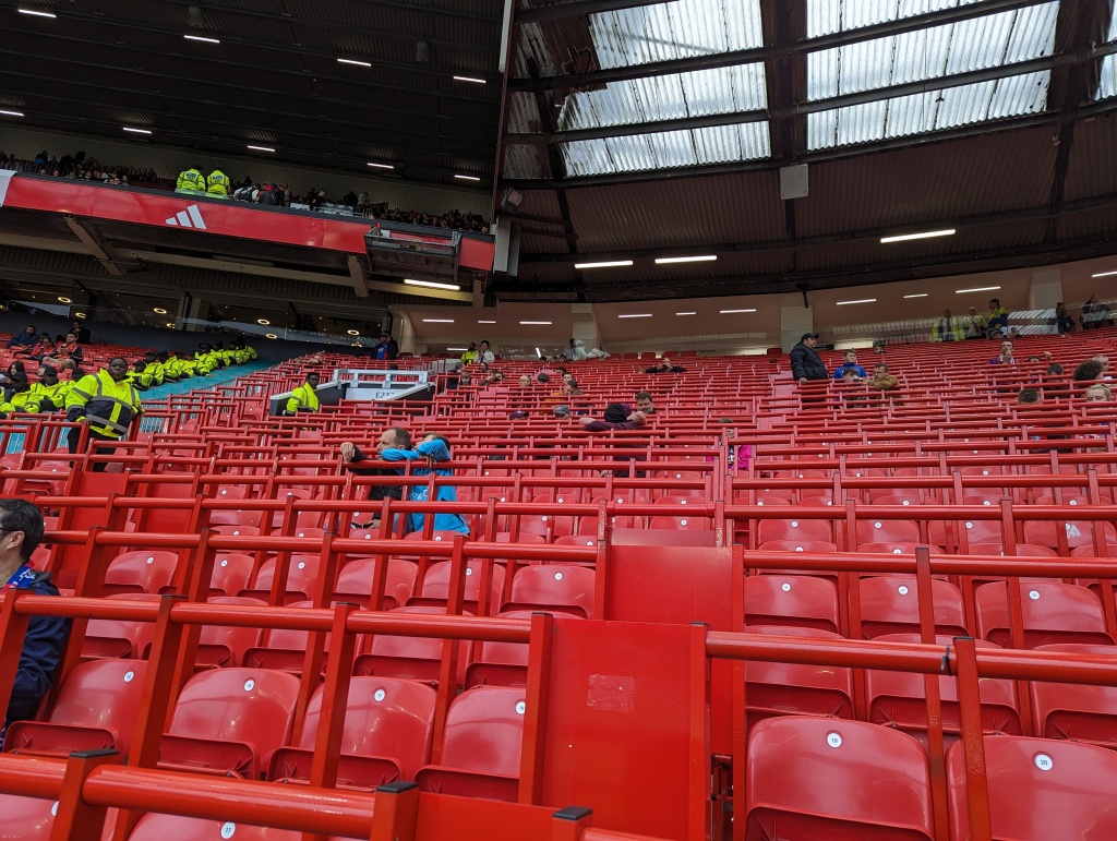 Old Trafford stand