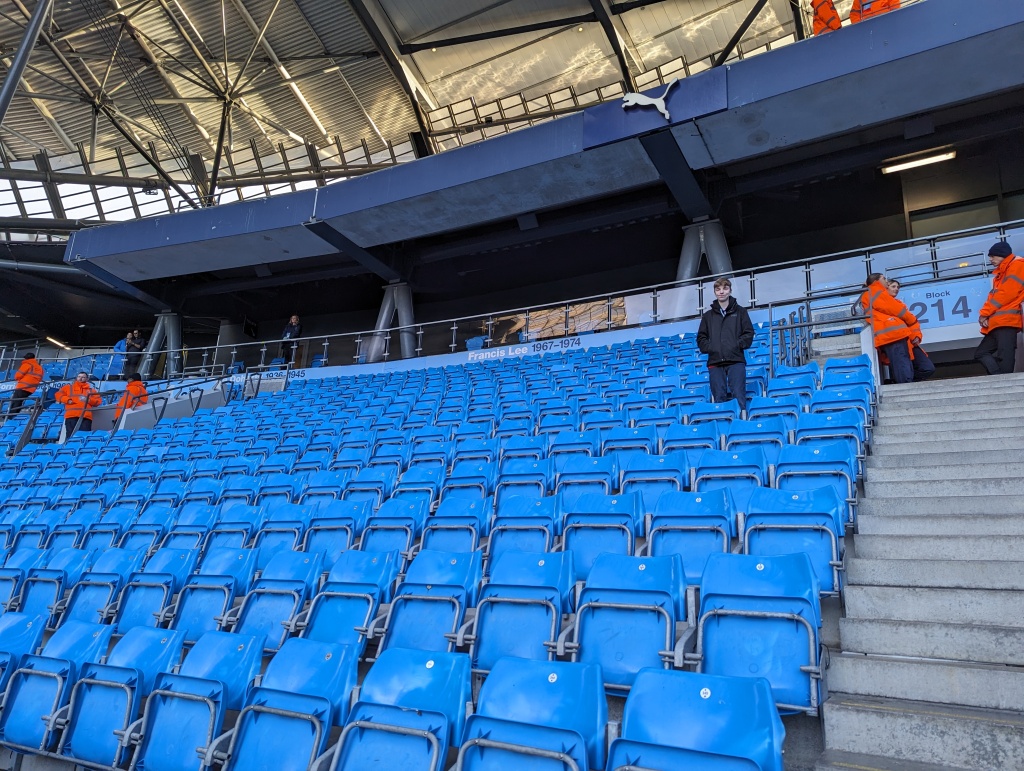 Manchester City stand